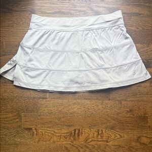 Sofibella Light Gray Athletic Tennis Skirt